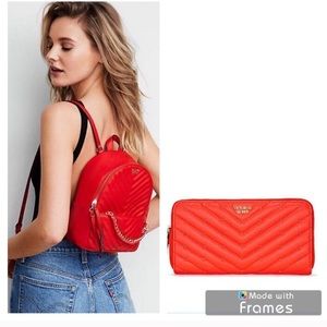 Victoria Secret Mini Backpack and wallet